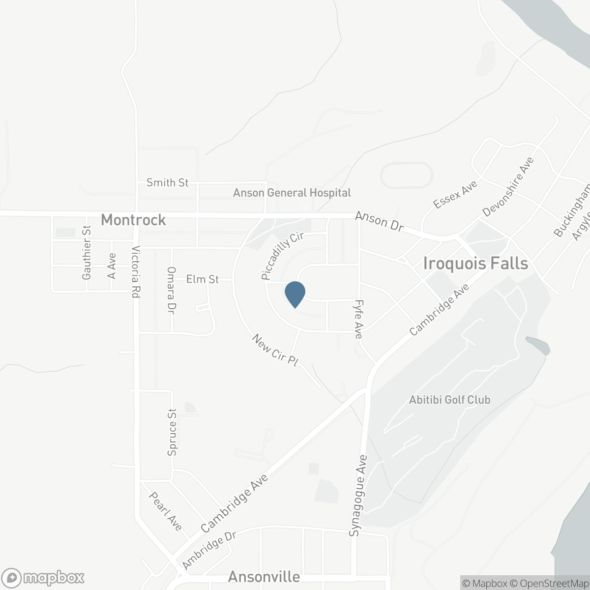 114 CIRCLE PLACE, Iroquois Falls, Ontario P0K 1G0